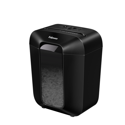 FELLOWES POWERSHRED LX50 Cross-Cut Shredder Black